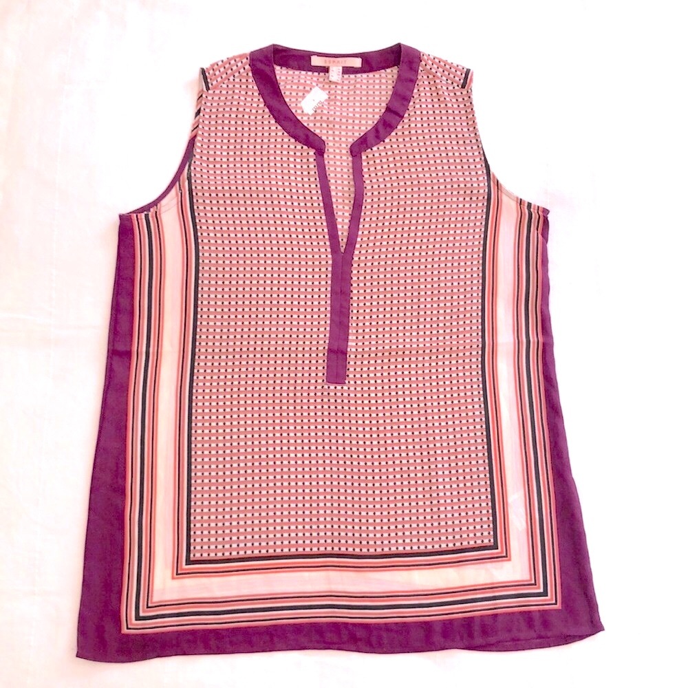 WOMENS ESPRIT SLEEVELESS TOP BLOUSE SIZE 6